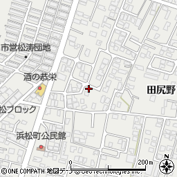 秋田県由利本荘市石脇田尻野10-307周辺の地図