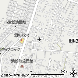 秋田県由利本荘市石脇田尻野10-31周辺の地図