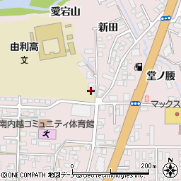 秋田県由利本荘市川口愛宕町180周辺の地図