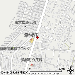秋田県由利本荘市石脇田尻野10-192周辺の地図