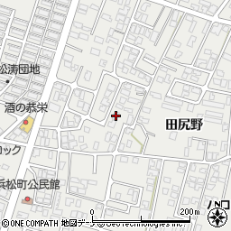 秋田県由利本荘市石脇田尻野10-295周辺の地図