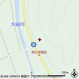 大槌川井線周辺の地図