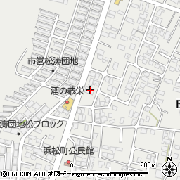 秋田県由利本荘市石脇田尻野10-32周辺の地図