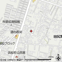 秋田県由利本荘市石脇田尻野10-312周辺の地図
