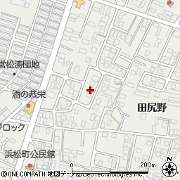 秋田県由利本荘市石脇田尻野10-288周辺の地図