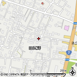 秋田県由利本荘市石脇田尻野10-271周辺の地図