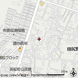秋田県由利本荘市石脇田尻野10-311周辺の地図