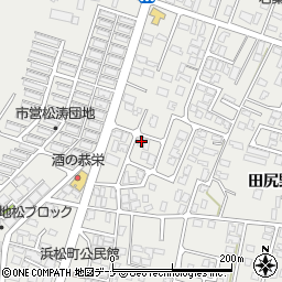 秋田県由利本荘市石脇田尻野10-309周辺の地図