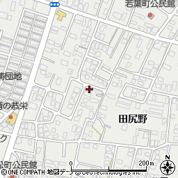 秋田県由利本荘市石脇田尻野10-291周辺の地図