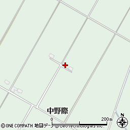 秋田県仙北郡美郷町金沢中野際246周辺の地図