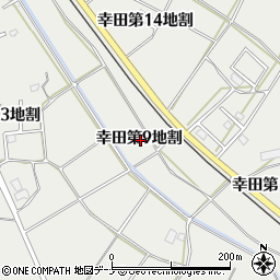 岩手県花巻市幸田第９地割周辺の地図