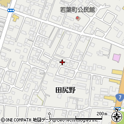 秋田県由利本荘市石脇田尻野10-259周辺の地図