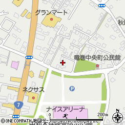 秋田県由利本荘市石脇田尻野1-31周辺の地図