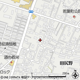 秋田県由利本荘市石脇田尻野10-170周辺の地図