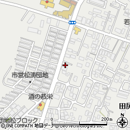 秋田県由利本荘市石脇田尻野10-376周辺の地図