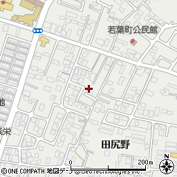 秋田県由利本荘市石脇田尻野10-176周辺の地図