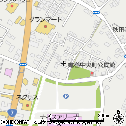 秋田県由利本荘市石脇田尻野1-19周辺の地図