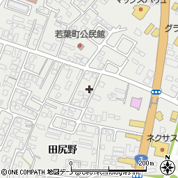 秋田県由利本荘市石脇田尻野10-53周辺の地図