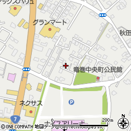 秋田県由利本荘市石脇田尻野1-3周辺の地図