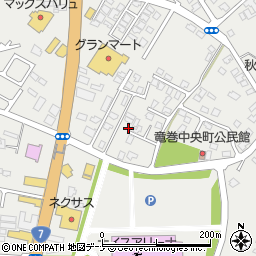 秋田県由利本荘市石脇田尻野2-49周辺の地図