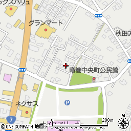 秋田県由利本荘市石脇田尻野1-18周辺の地図