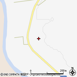 岩手県遠野市附馬牛町上附馬牛８地割3-2周辺の地図