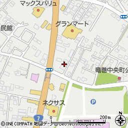 秋田県由利本荘市石脇田尻野2-101周辺の地図