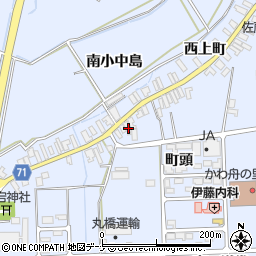 秋田県大仙市角間川町元道巻11周辺の地図