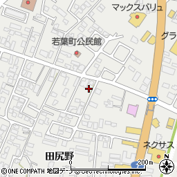 秋田県由利本荘市石脇田尻野10-46周辺の地図