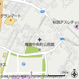 秋田県由利本荘市石脇（竜巻）周辺の地図