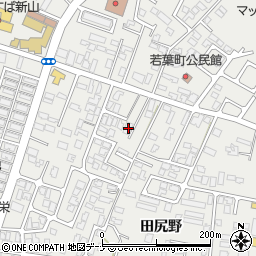 秋田県由利本荘市石脇田尻野10-7周辺の地図