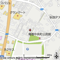 秋田県由利本荘市石脇田尻野1-49周辺の地図