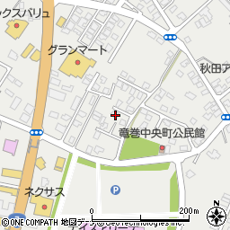 秋田県由利本荘市石脇田尻野1-2周辺の地図