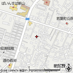 秋田県由利本荘市石脇田尻野10-156周辺の地図