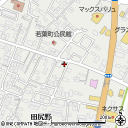 秋田県由利本荘市石脇田尻野10-41周辺の地図