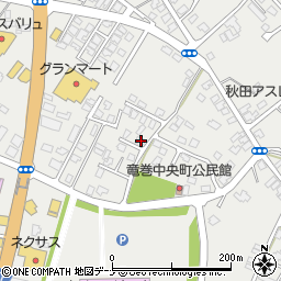 秋田県由利本荘市石脇田尻野1-16周辺の地図