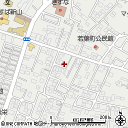 秋田県由利本荘市石脇田尻野10-6周辺の地図