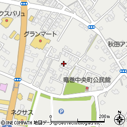 秋田県由利本荘市石脇田尻野1-52周辺の地図