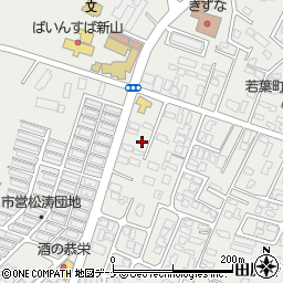 秋田県由利本荘市石脇田尻野10-110周辺の地図