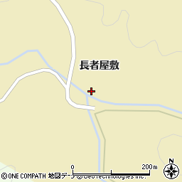 秋田県由利本荘市福山長者屋敷14-2周辺の地図