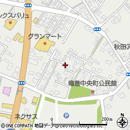 秋田県由利本荘市石脇田尻野1-48周辺の地図