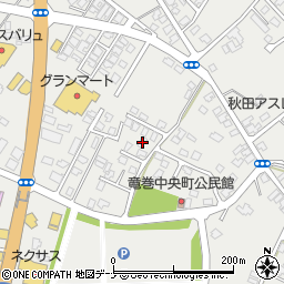 秋田県由利本荘市石脇田尻野1-43周辺の地図
