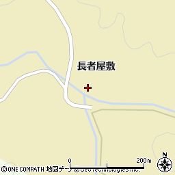 秋田県由利本荘市福山長者屋敷14周辺の地図