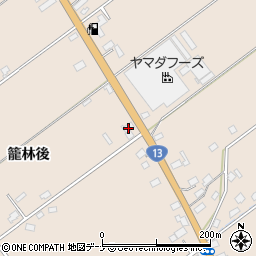 秋田県仙北郡美郷町野荒町籠林後325周辺の地図