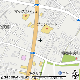 秋田県由利本荘市石脇田尻野2-57周辺の地図