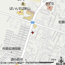 秋田県由利本荘市石脇田尻野10-75周辺の地図