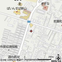 秋田県由利本荘市石脇田尻野10-83周辺の地図