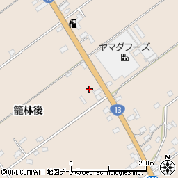 秋田県仙北郡美郷町野荒町籠林後326周辺の地図