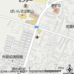 秋田県由利本荘市石脇田尻野10-78周辺の地図