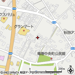 秋田県由利本荘市石脇田尻野1-42周辺の地図